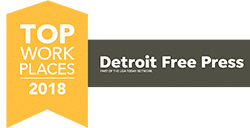 Detroit Free Press Top Work Place 2018 Winner