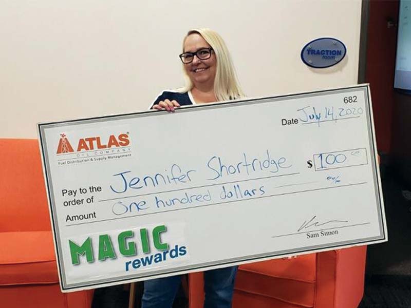 Jennifer referred over one hundred potential prospect companies in one quarter, leading to new business for Atlas.
