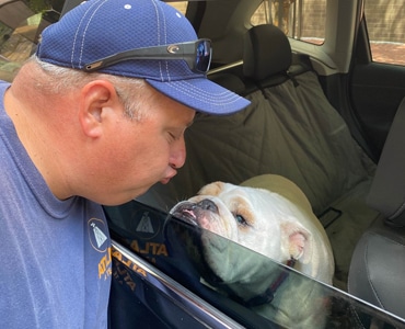 EFS Driver Shows Affection